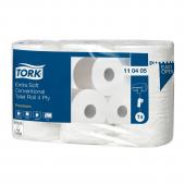 Tualetes papīrs TORK Premium Extra Soft Conventional T4,4 sl., 6gab./iepak.