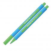 Lodīšu pildspalva SCHNEIDER SLIDER EDGE 1.0mm, zils korpuss, zaļa tinte