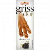 Maizes standziņas GRISS D'OR ar melnām olīvām, 100g