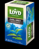 Melnā tēja LOYD Early Grey, 20x1,7 g
