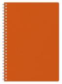 Plānotājs bez datumiem Tempo Cardboard, punktotas lapas (Oranžs)